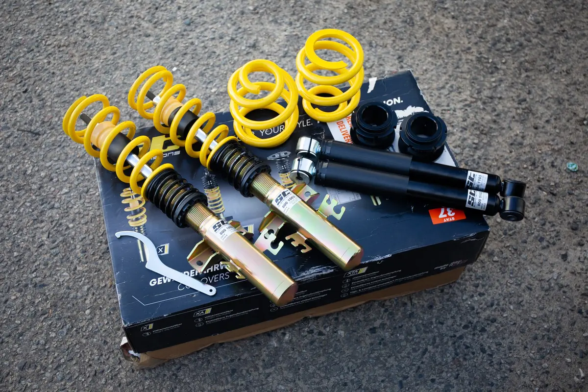 KW coilover suspension